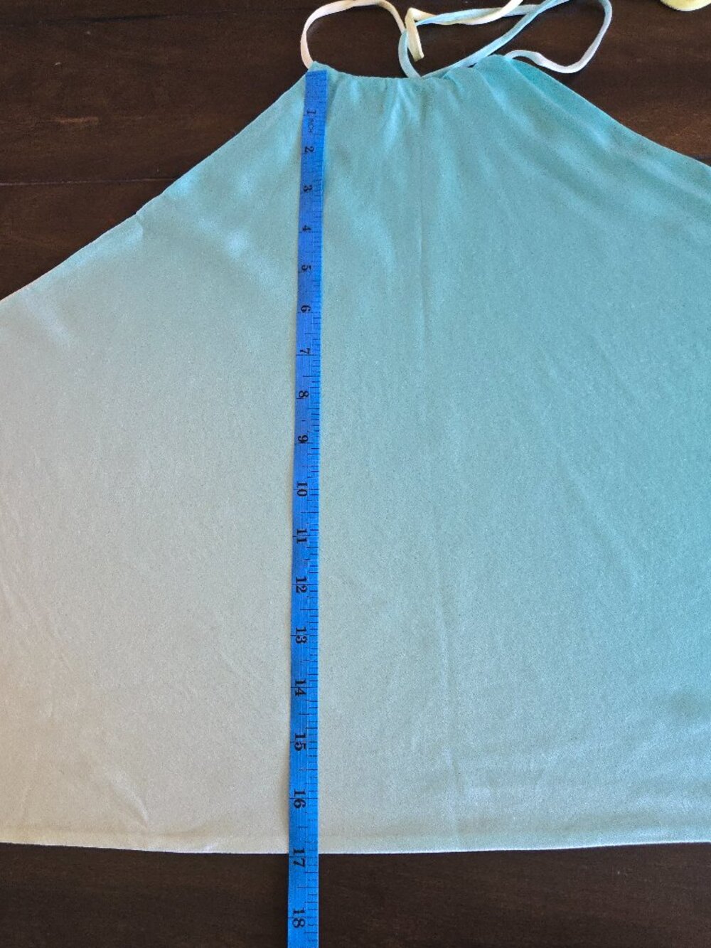 Julie Brown Pure Silk Reversible Ombre Halter Top - Picture 12 of 13